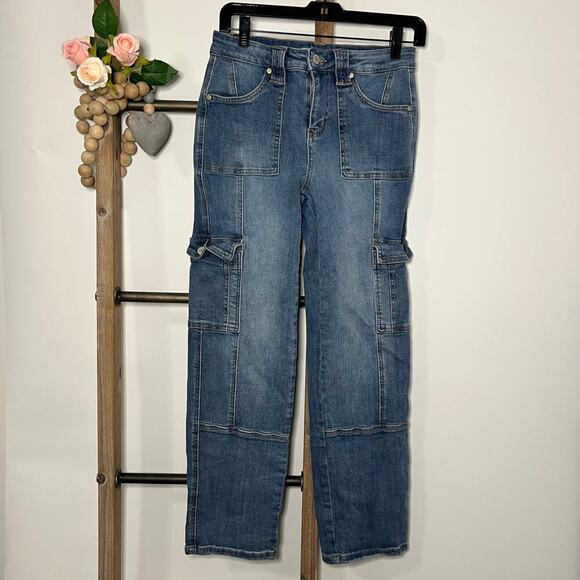 Altard State Wide Leg Blue Jeans Size 25 - Picture 1 of 7